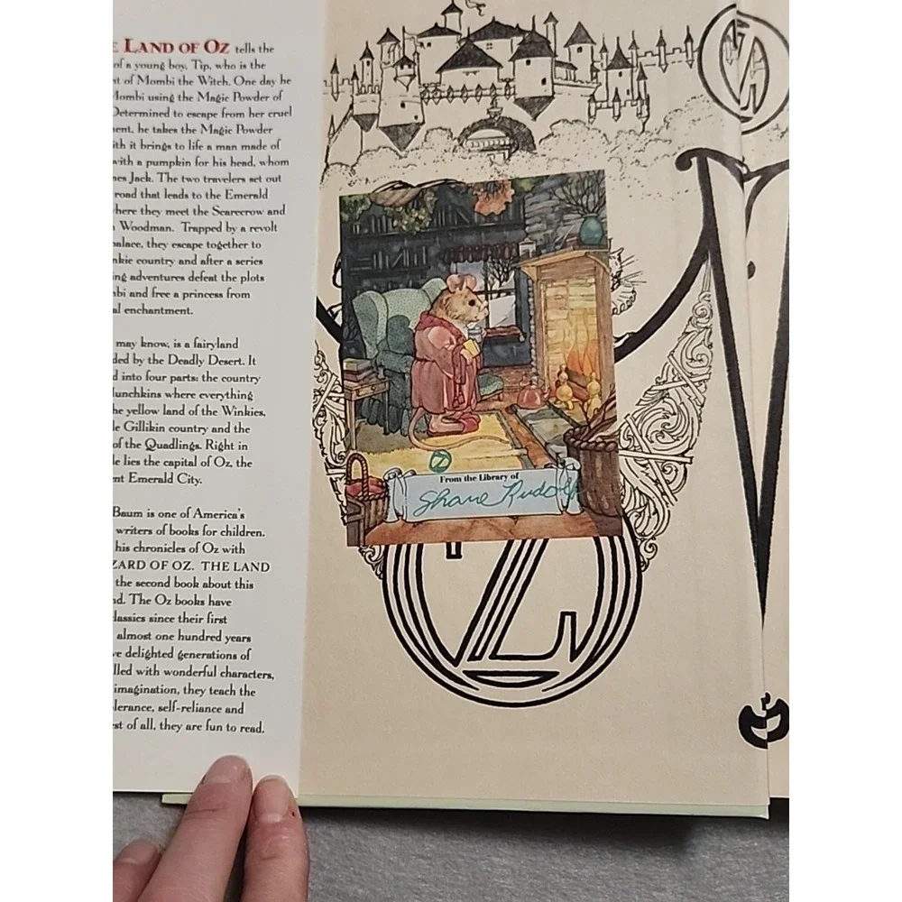 The Land of Oz by L. Frank Baum (1999 Konecky‎ Hardcover) Clean